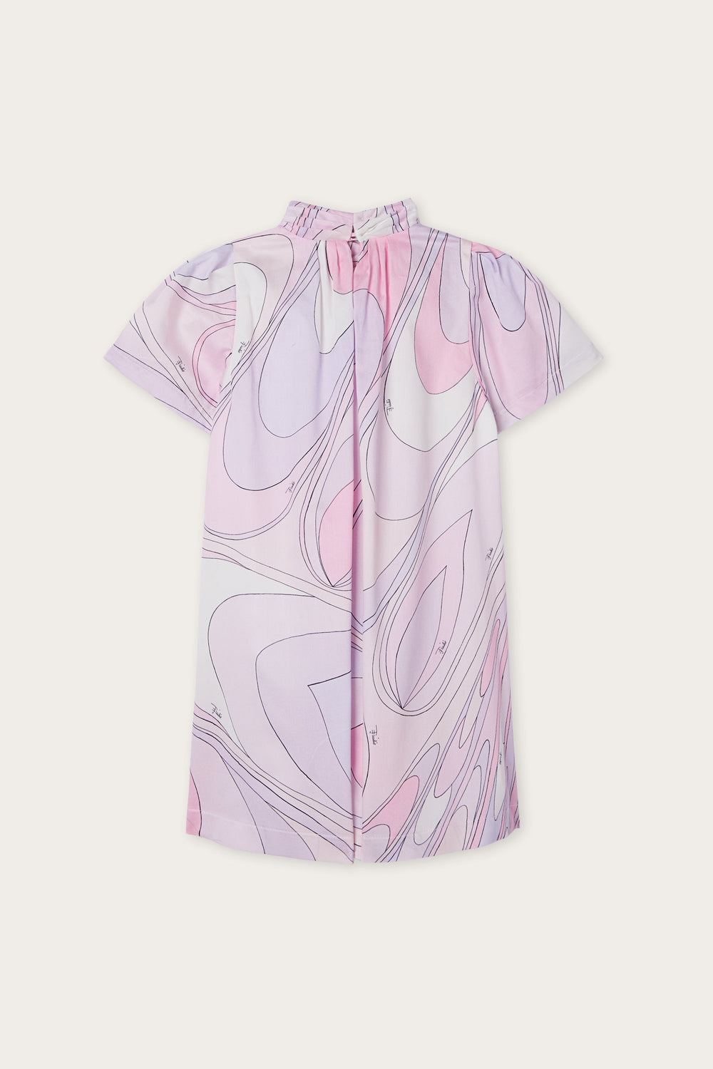 Onde Print Satin Dress
  Pucci
