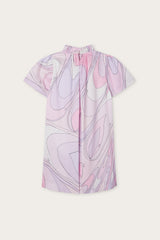 Onde Print Satin Dress
  Pucci