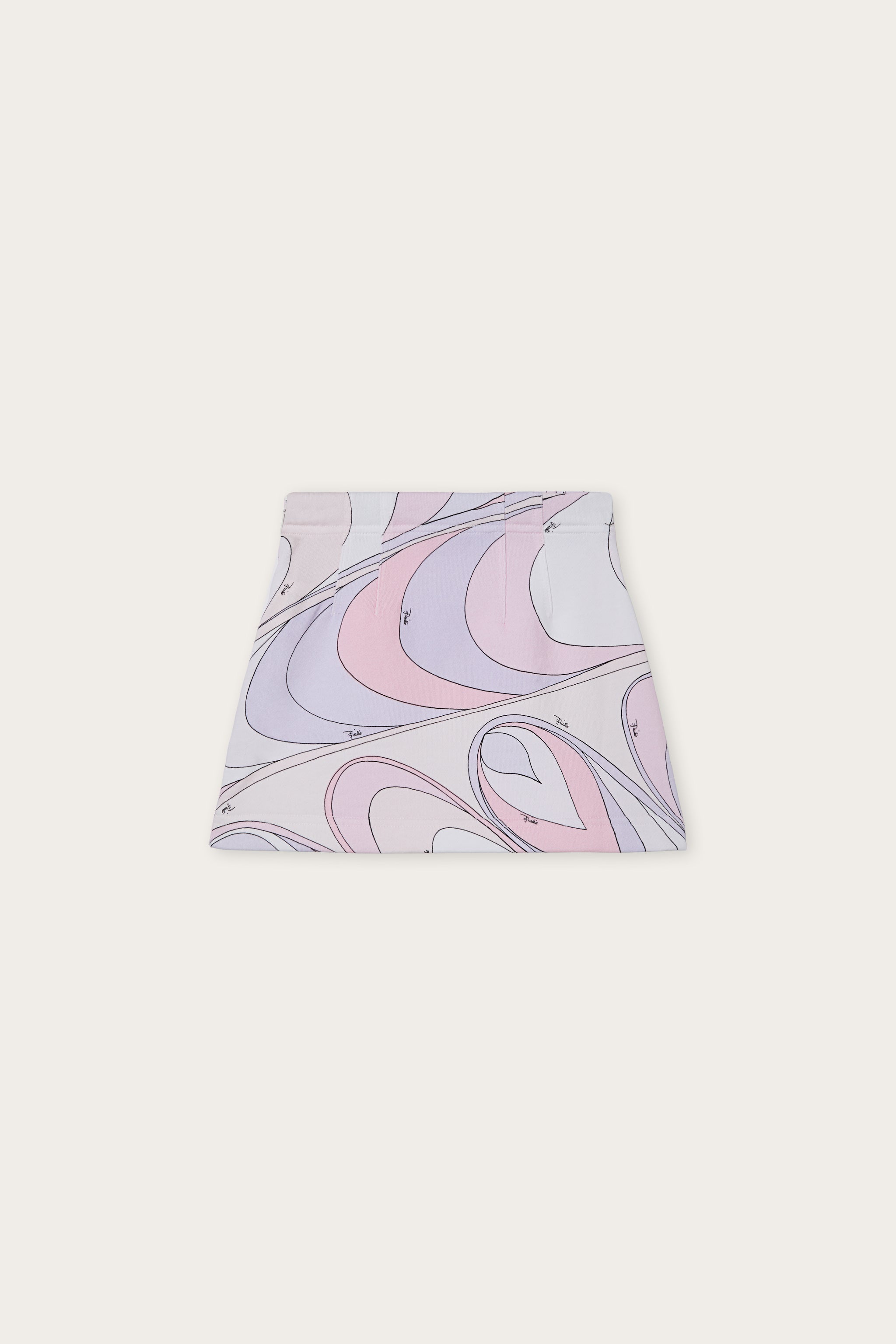 Onde Print Fleece Skirt
  Pucci