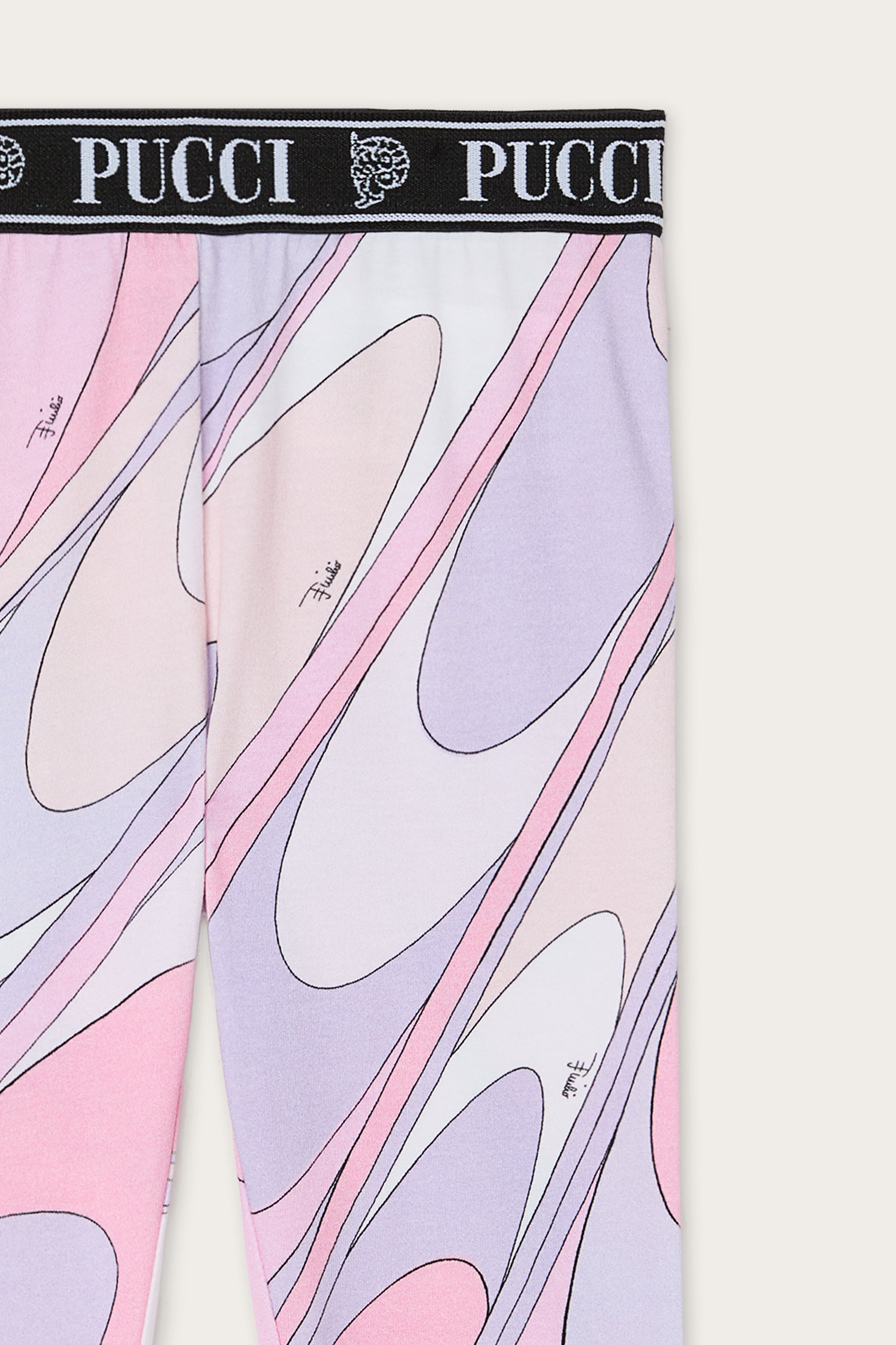 Onde Print Leggings with Waistband
  Pucci