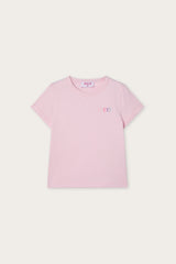 Embroidered T-shirt with Logo and Ruffle
  Pucci