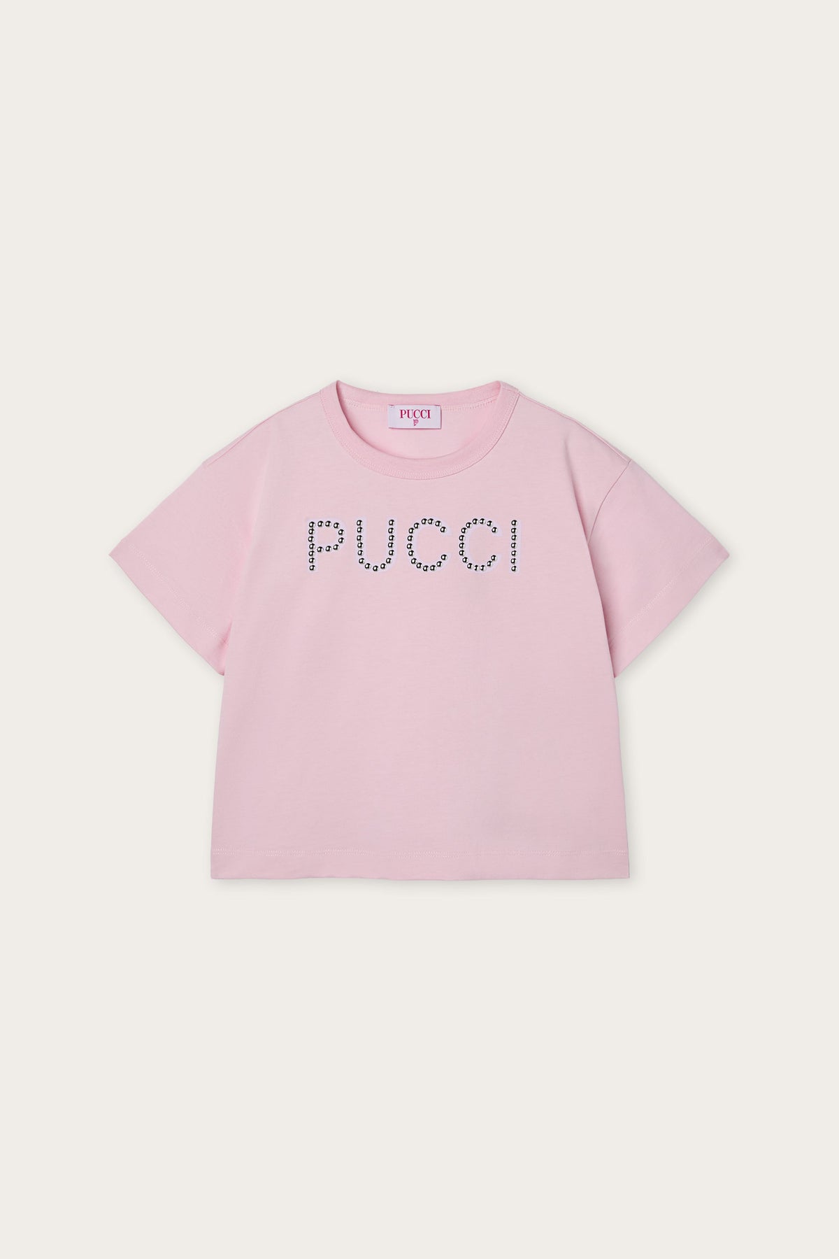 T-shirt with Decorated Logo
  Pucci
