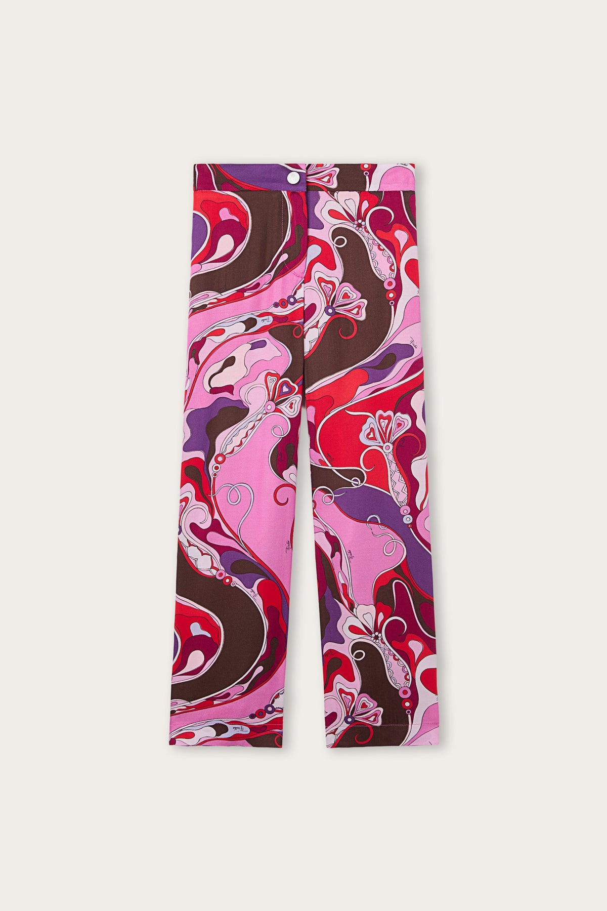 Orchidee Print Pants
  Pucci