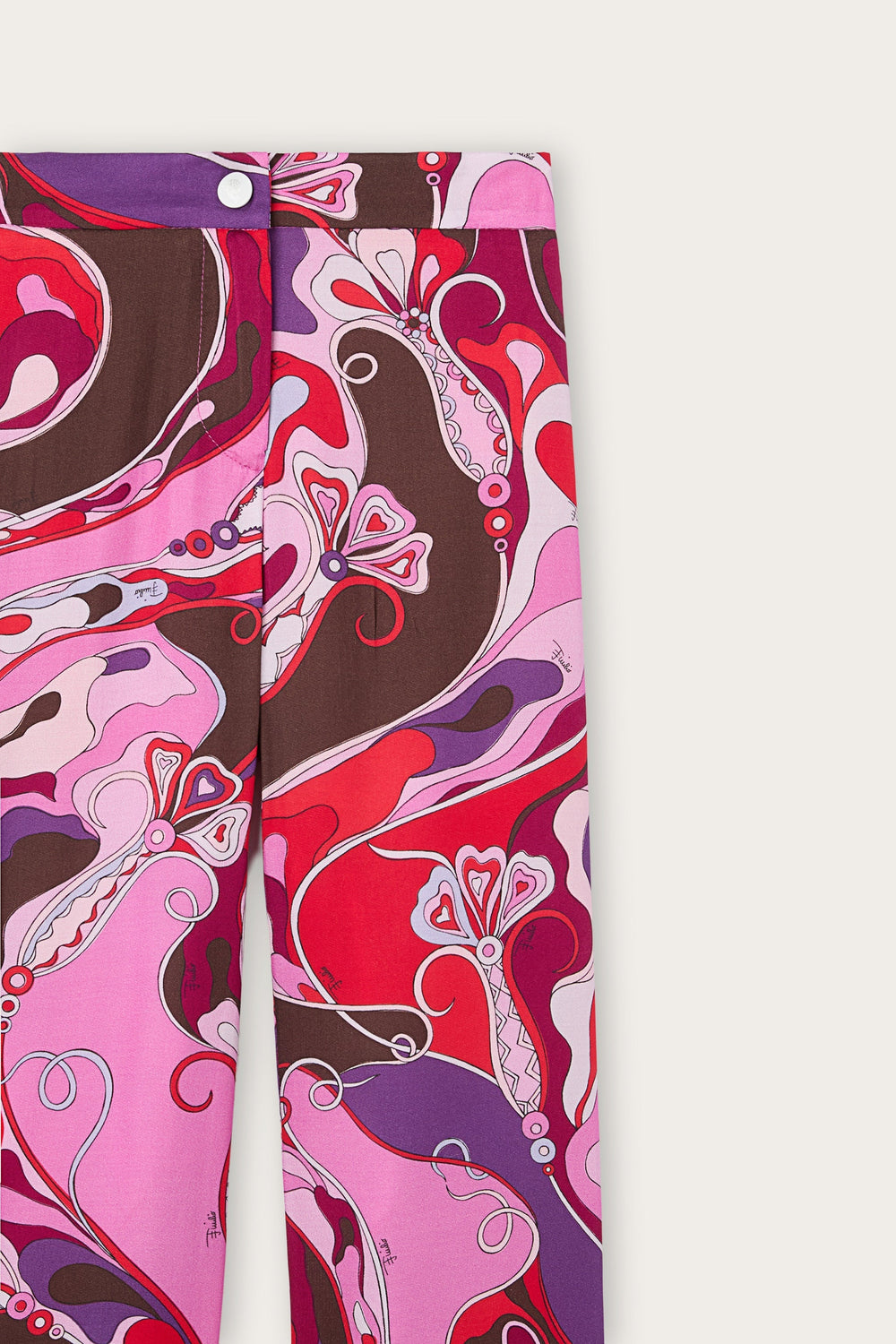 Orchidee Print Pants
  Pucci