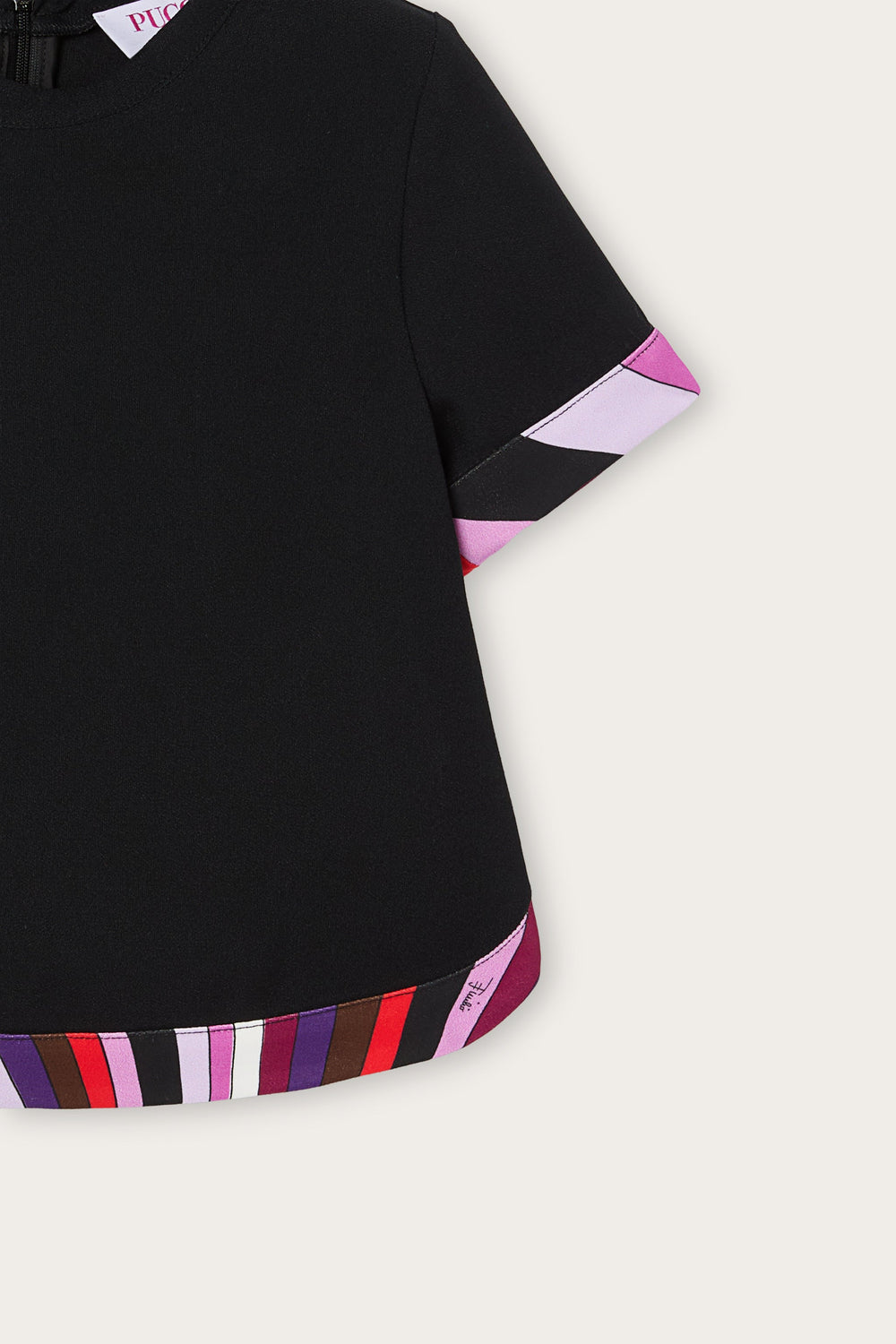 Top with Printed Edges
  Pucci