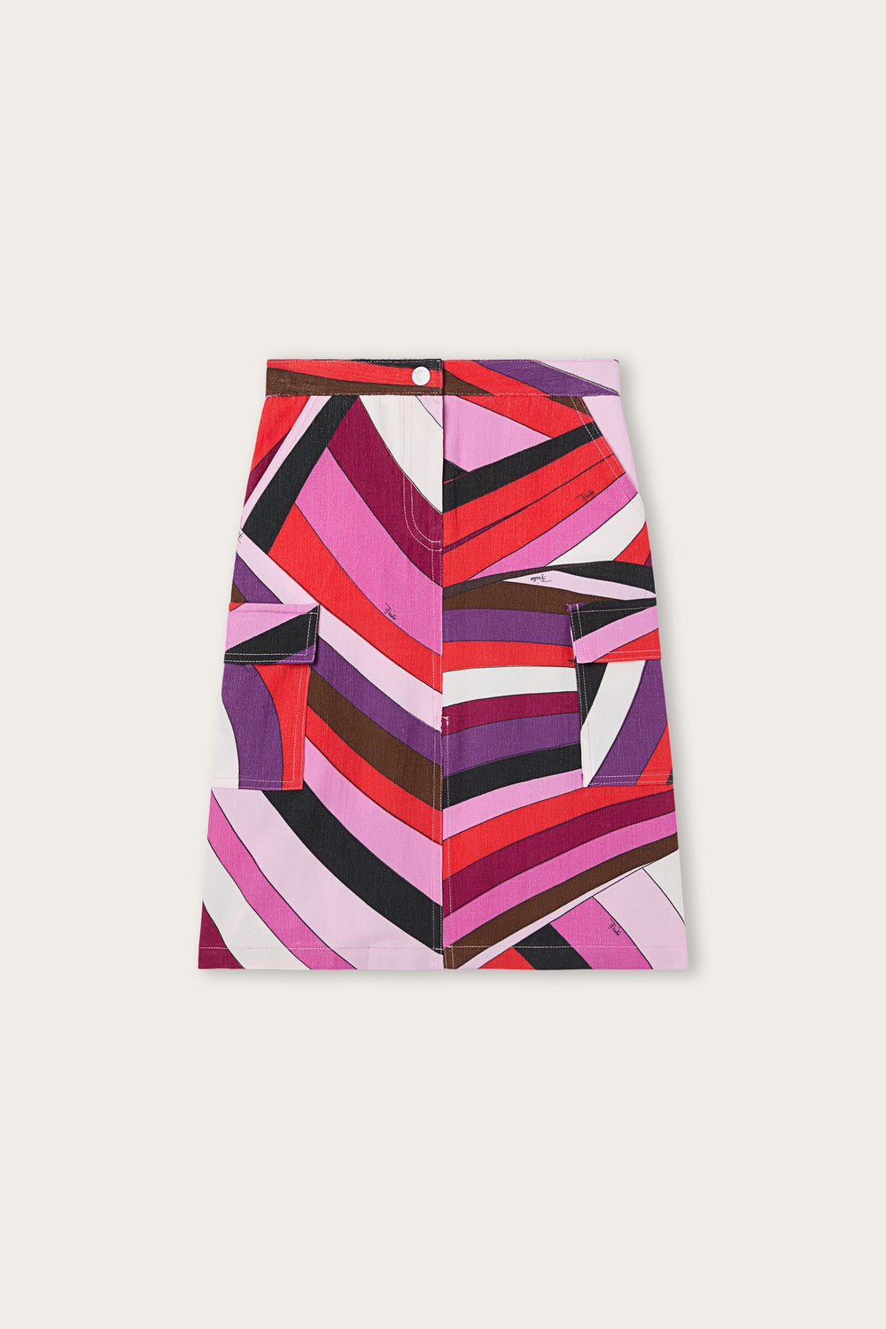 Iride Print Midi Skirt
  Pucci
