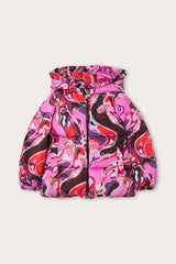 Orchidee Print Down Jacket
  Pucci