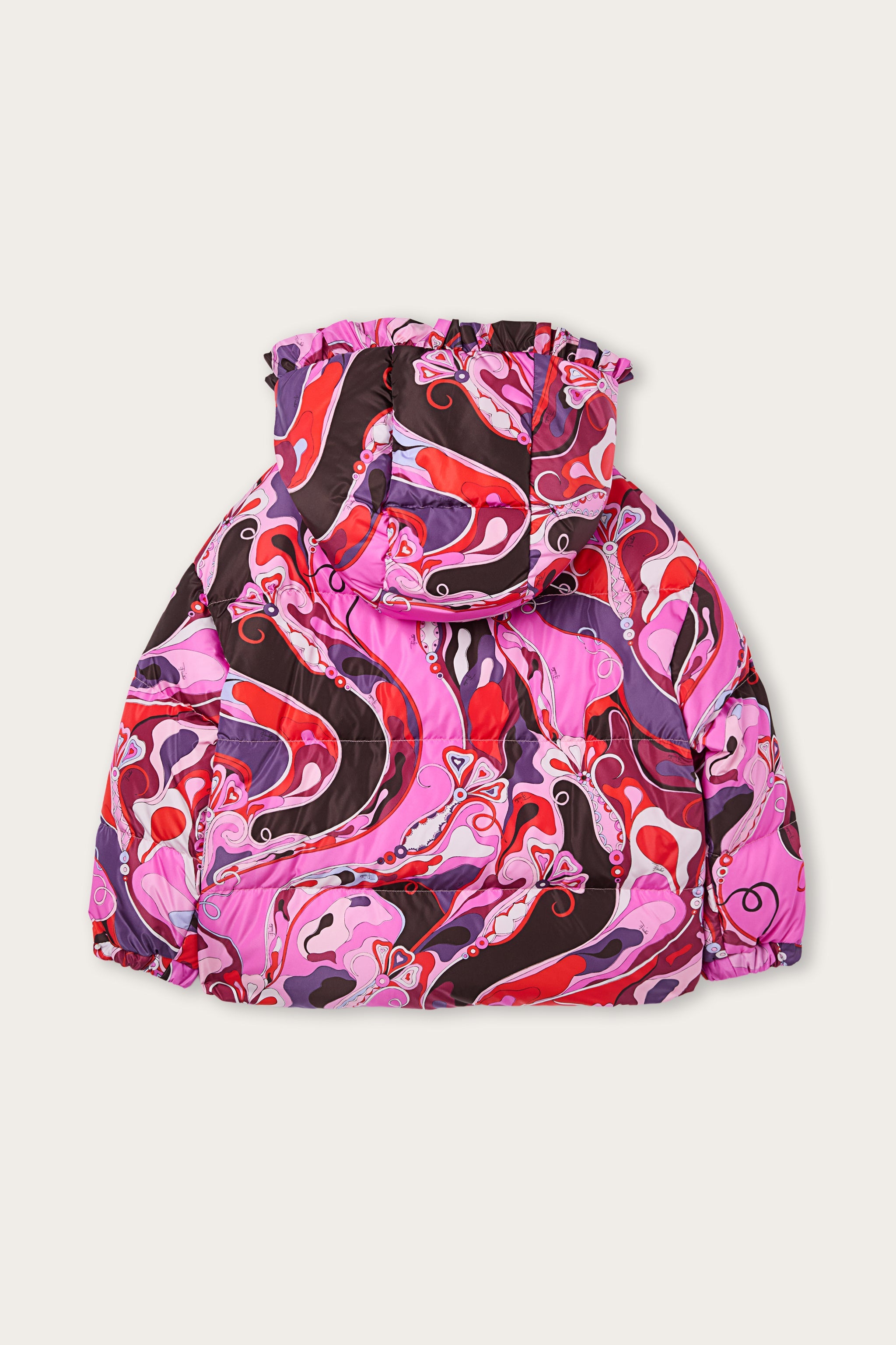 Orchidee Print Down Jacket
  Pucci