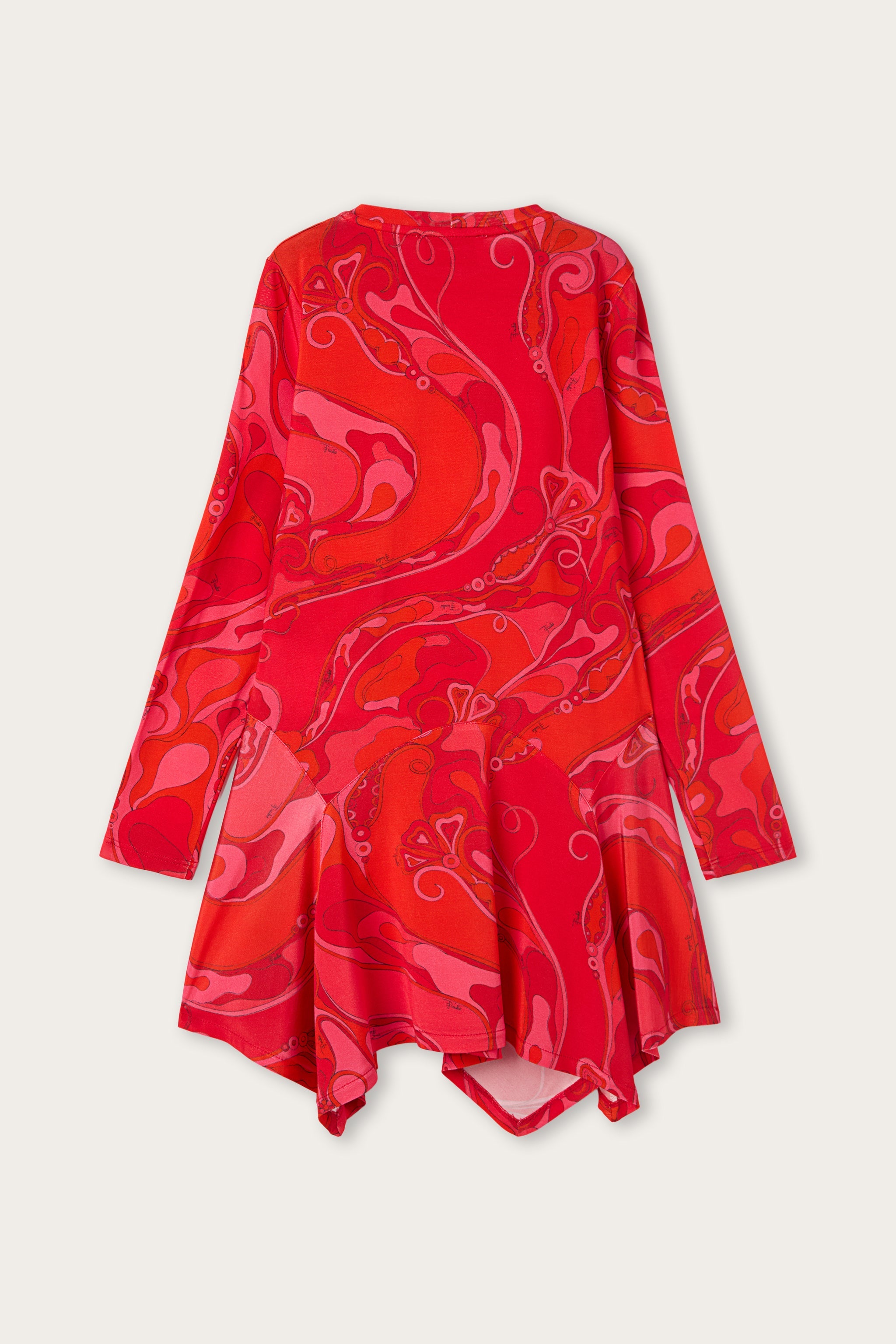 Asymmetrical Hem Dress with Orchidee Print
  Pucci