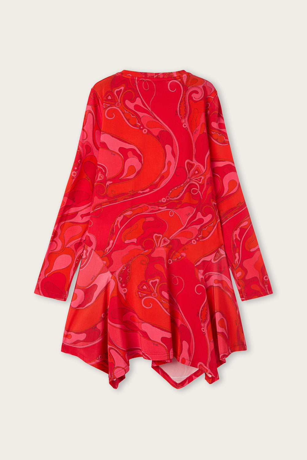 Asymmetrical Hem Dress with Orchidee Print
  Pucci