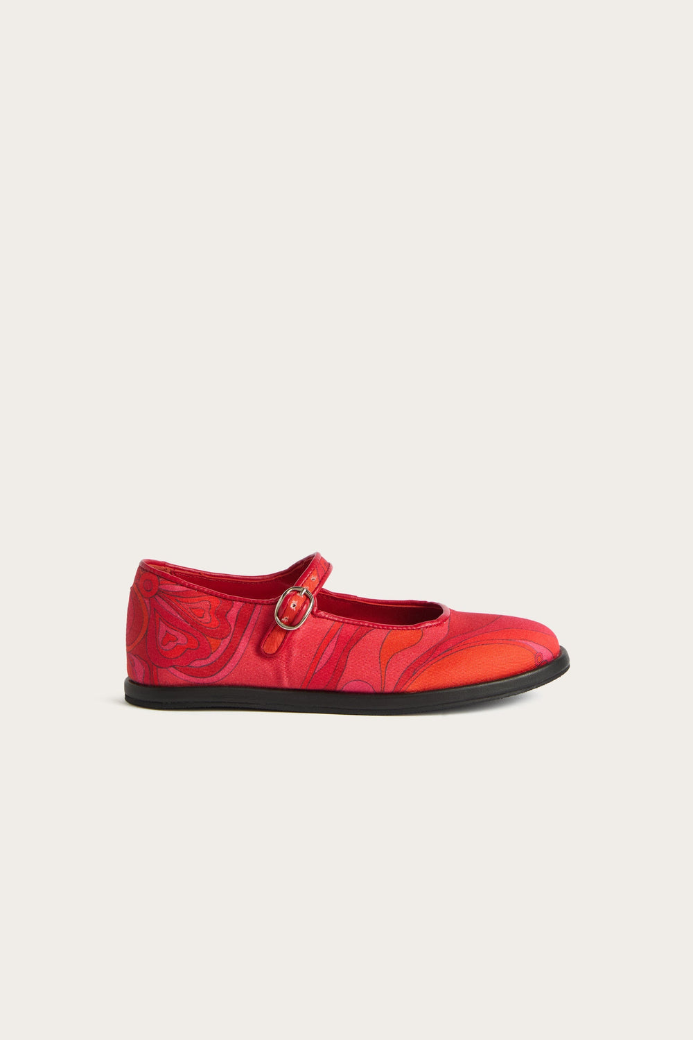Orchidee Print Ballerina Flats
  Pucci