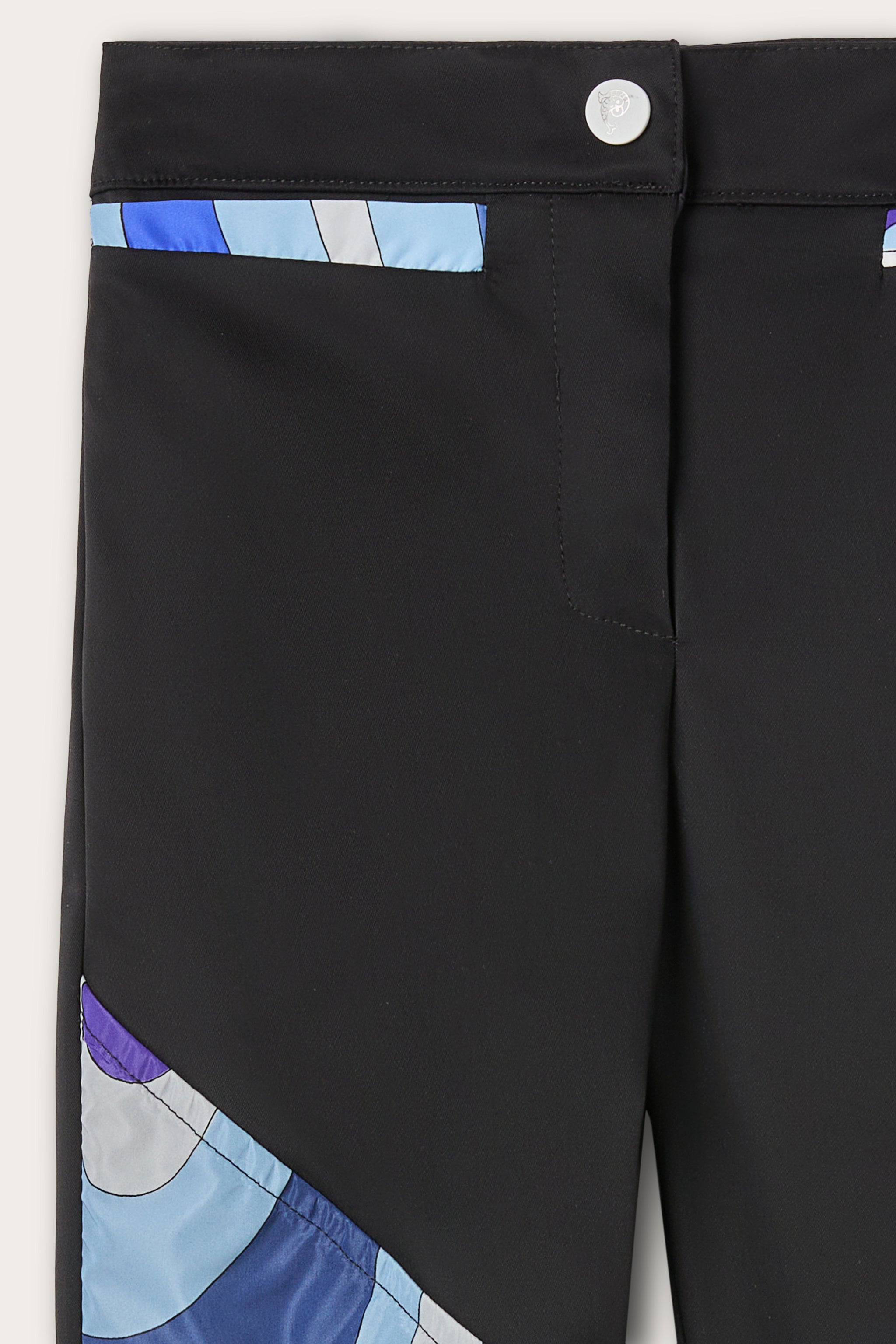 Pants with Printed Inserts
  Pucci