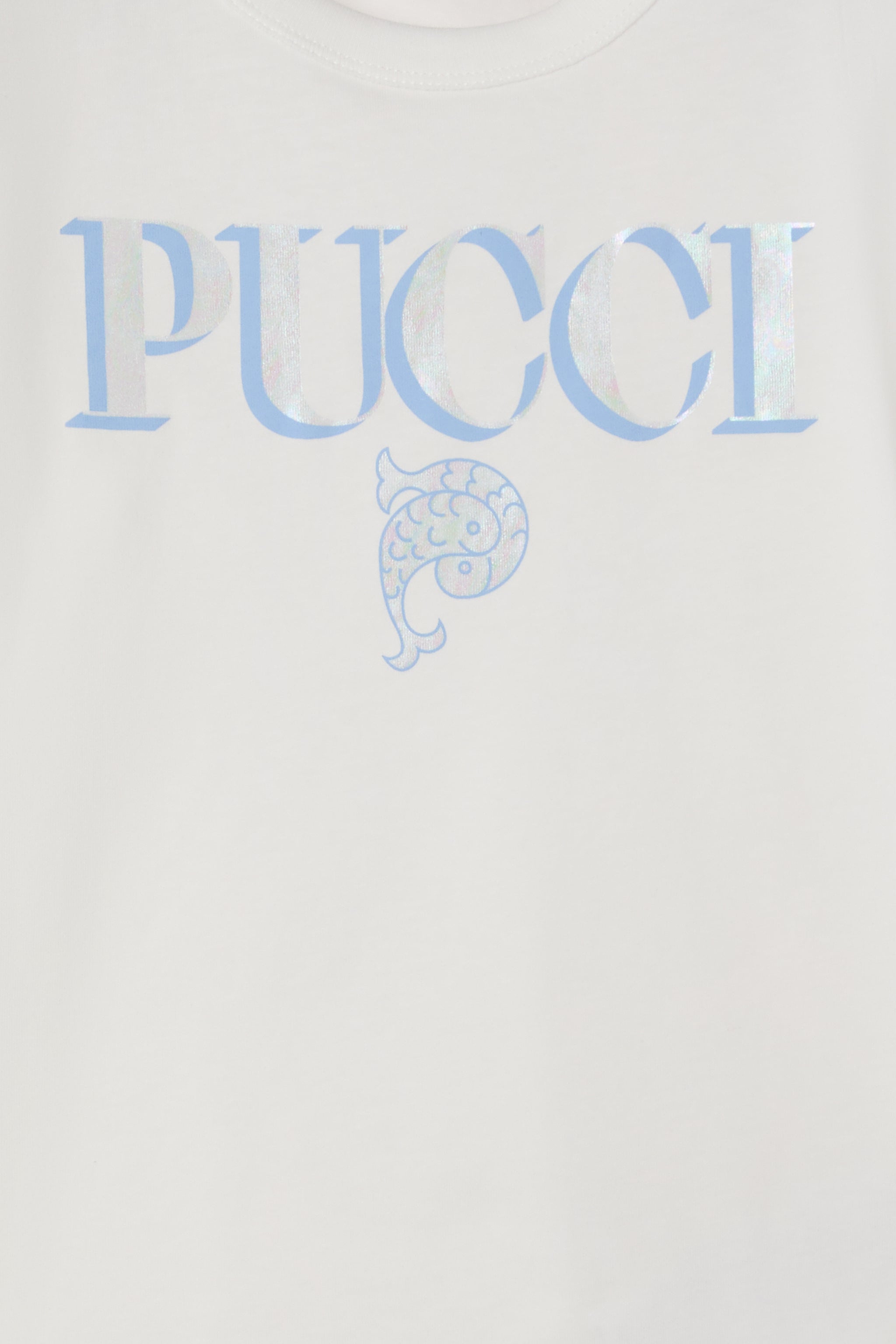 Long Sleeve T-Shirt with Logo
  Pucci
