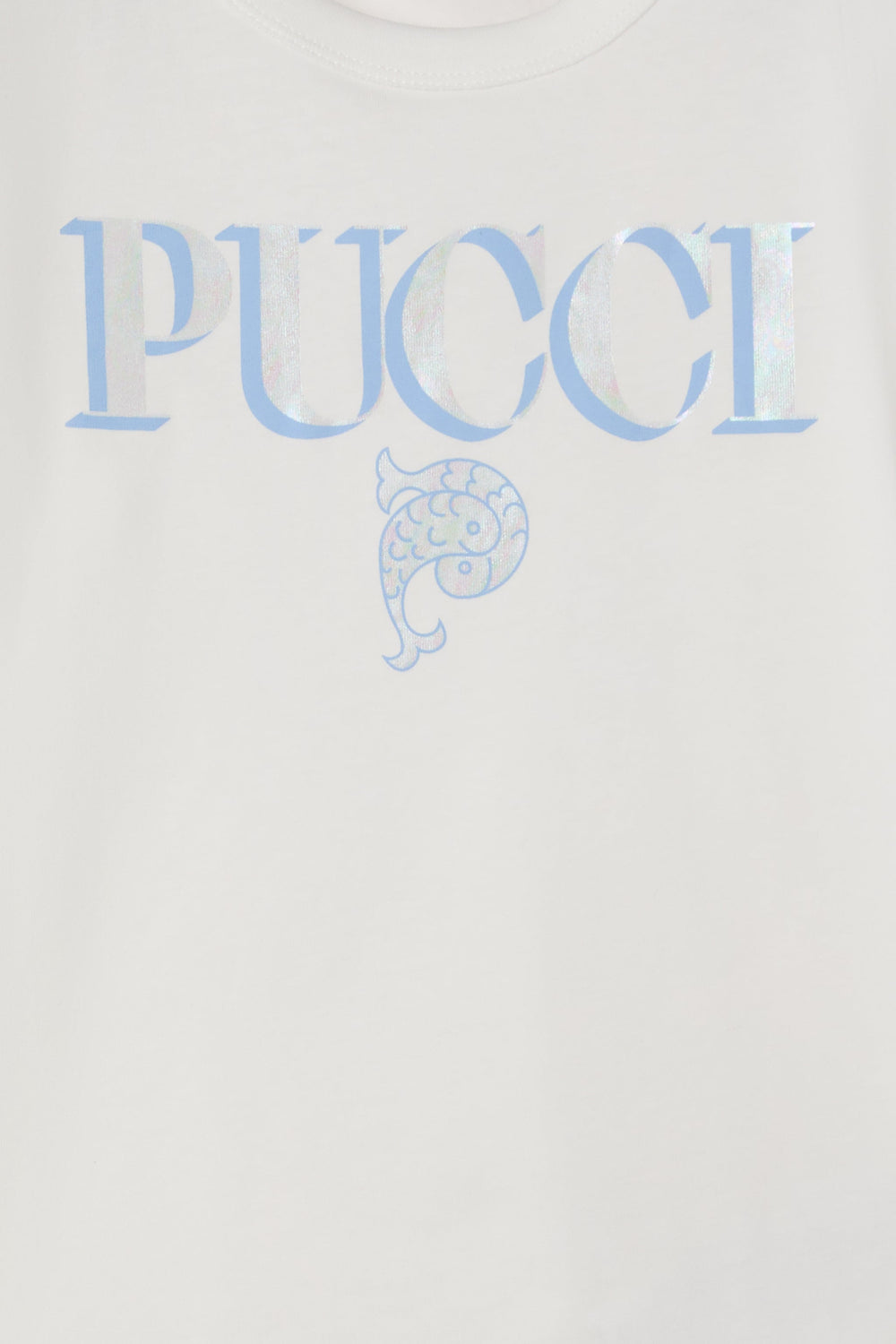 Long Sleeve T-Shirt with Logo
  Pucci