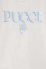 Long Sleeve T-Shirt with Logo
  Pucci