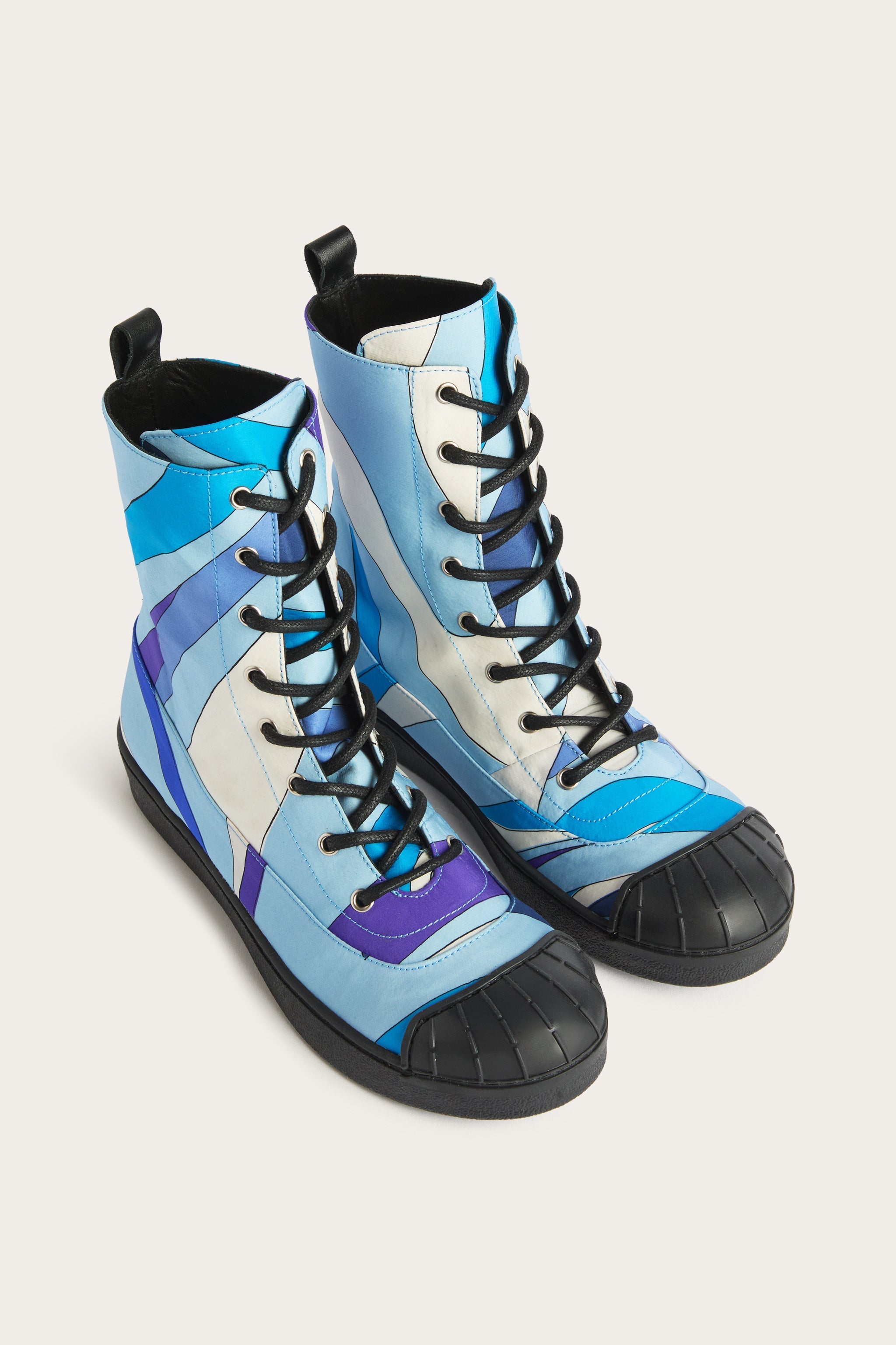Marmo Print Ankle Boots
  Pucci