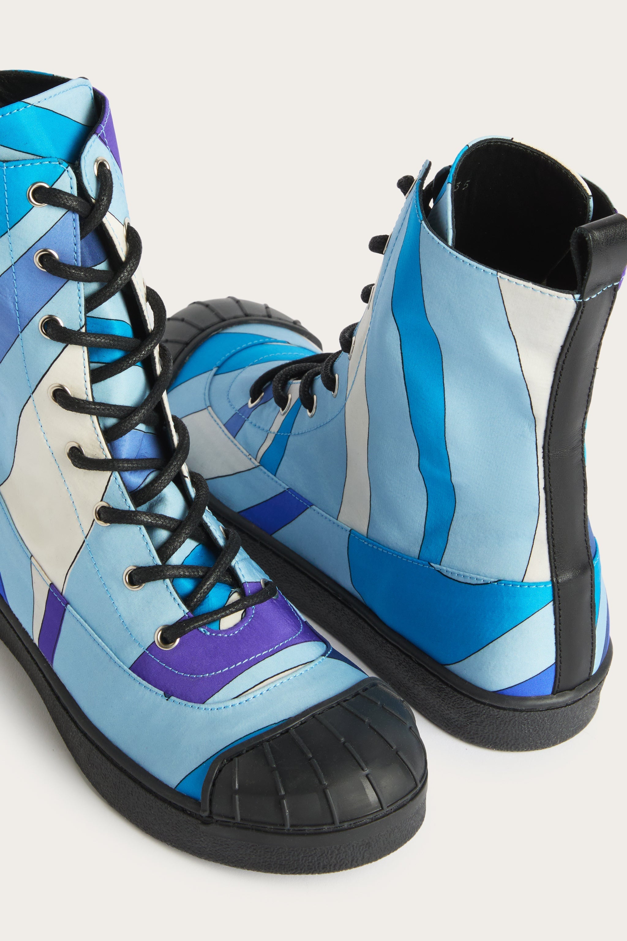 Marmo Print Ankle Boots
  Pucci