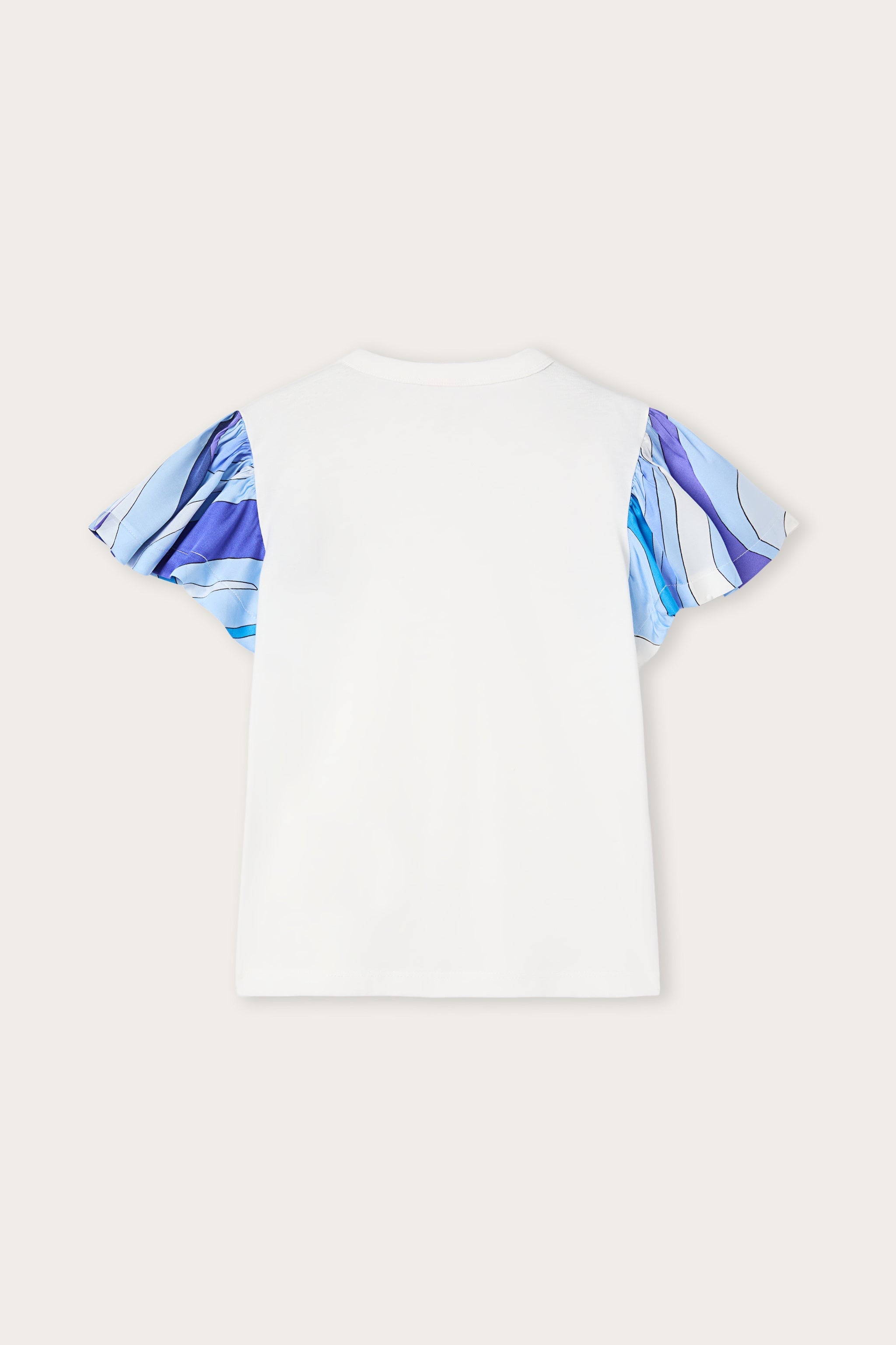 T-shirt with Printed Sleeves
  Pucci