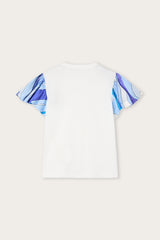 T-shirt with Printed Sleeves
  Pucci