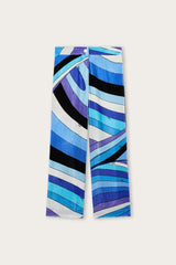 Iride Print Velvet Pants
  Pucci