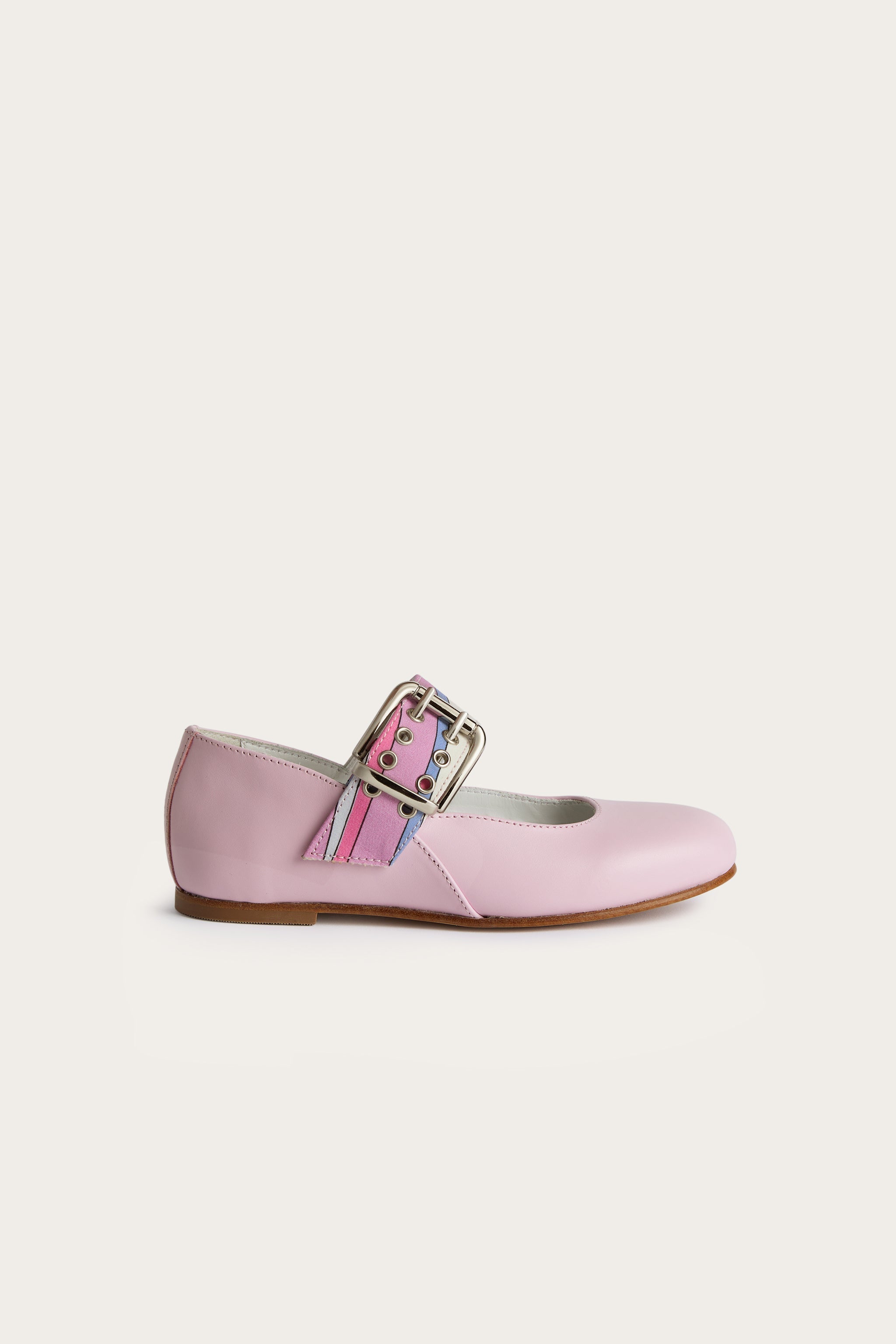 Printed Strap Ballerina
  Pucci