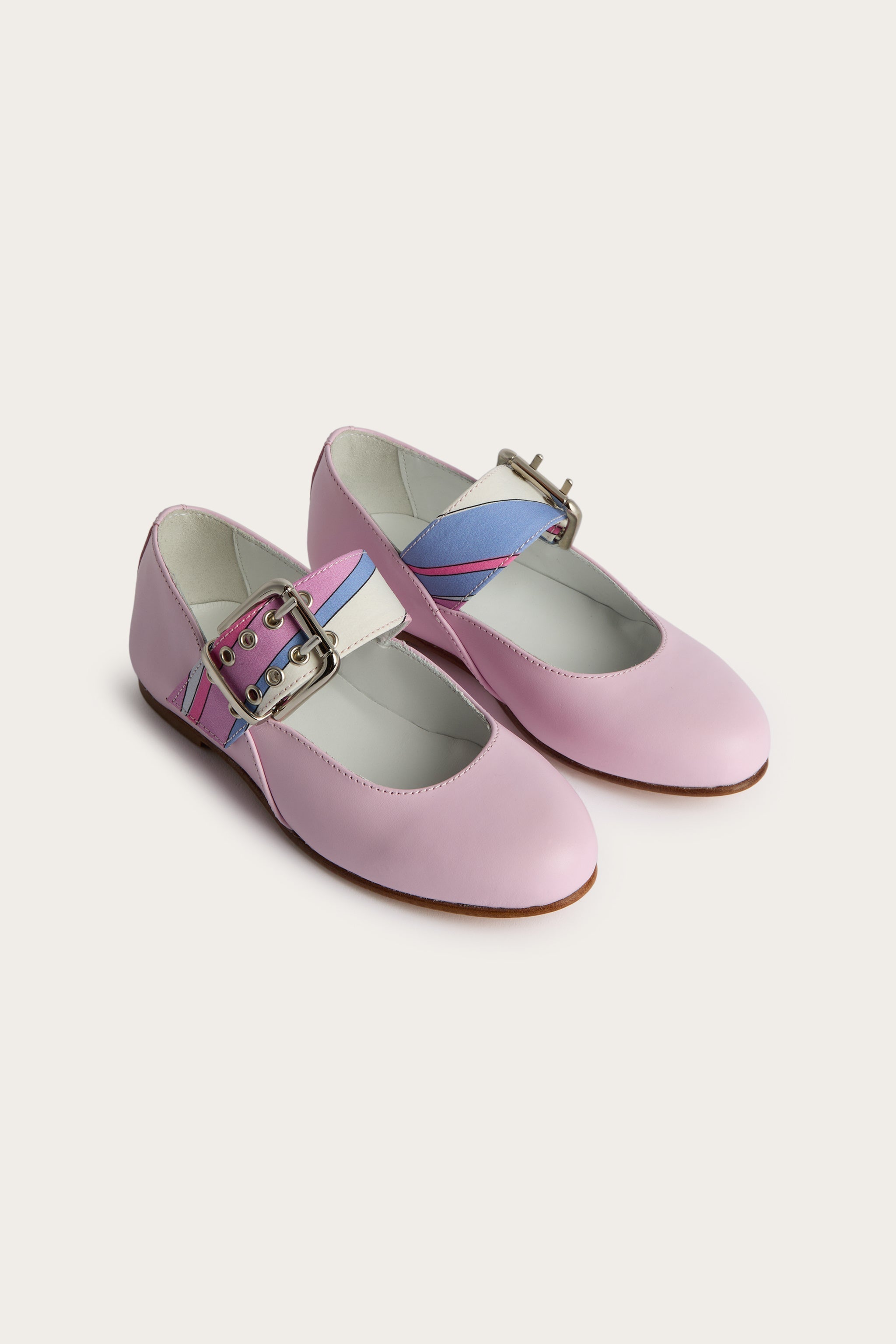 Printed Strap Ballerina
  Pucci