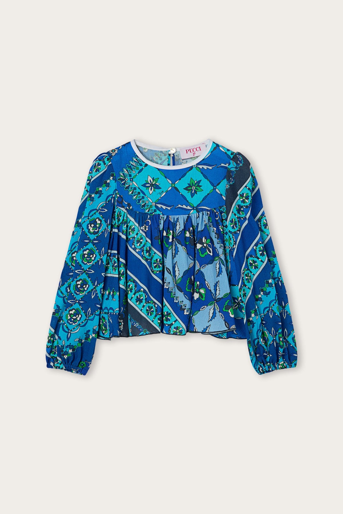 Festa Print Long Sleeve Sweater
  Pucci