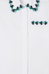 Embroidered Fontane Print Shirt
  Pucci