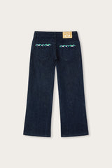 Flared Pants with Embroidered Details
  Pucci