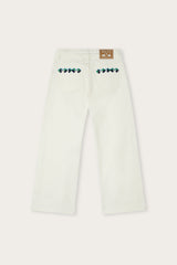 Flared Pants with Embroidered Details
  Pucci