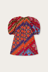 Festa Print Dress with Balloon Sleeves
  Pucci