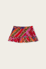 Festa Print Ruffle Skirt
  Pucci
