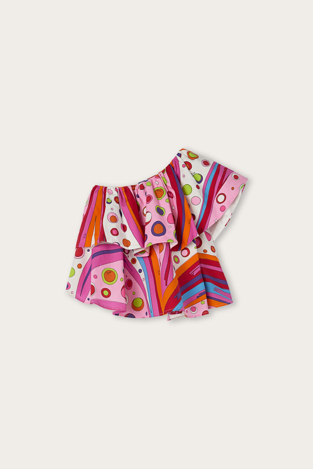 Fontane Print One-Shoulder Top
  Pucci