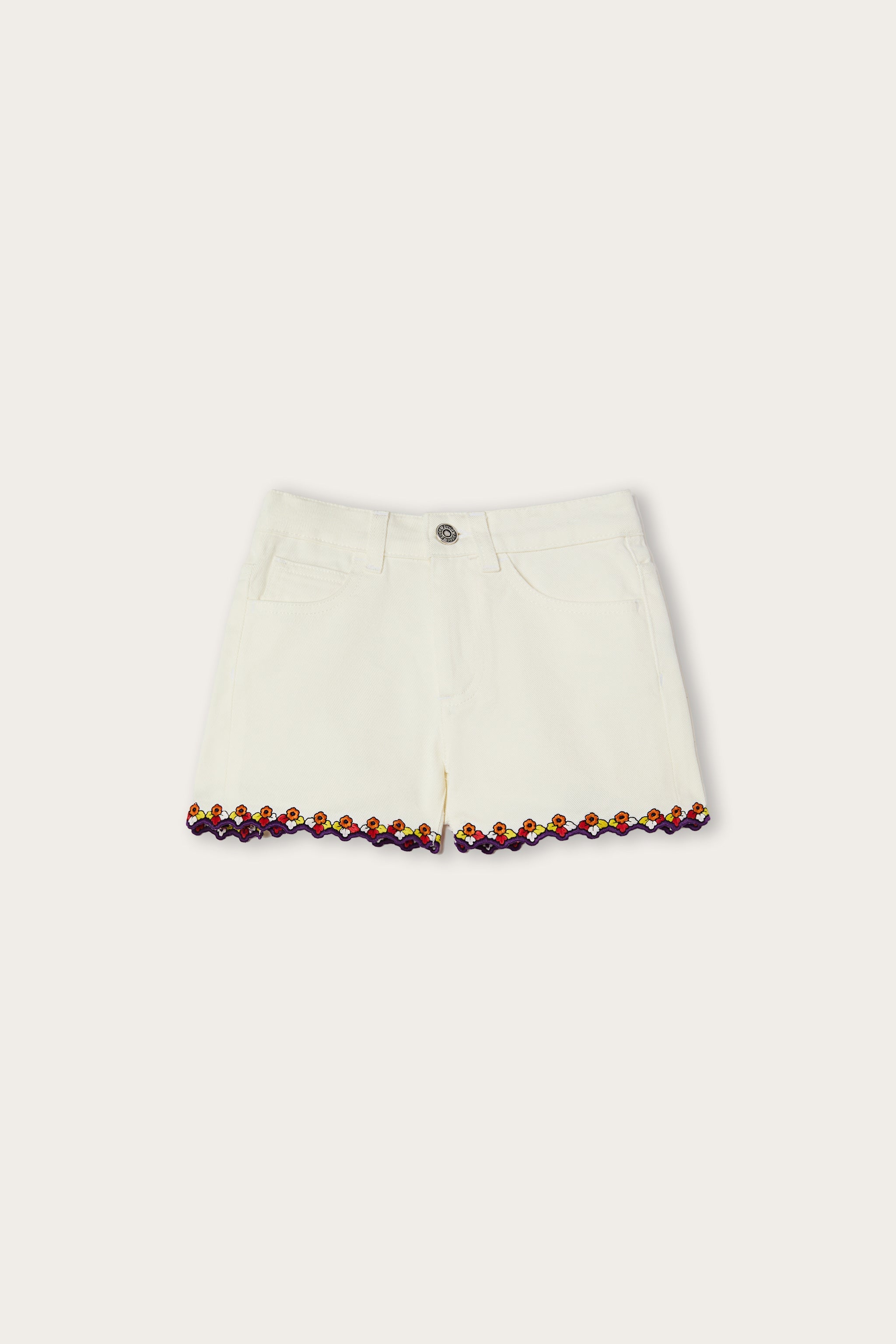 Shorts with Embroidered Edges
  Pucci
