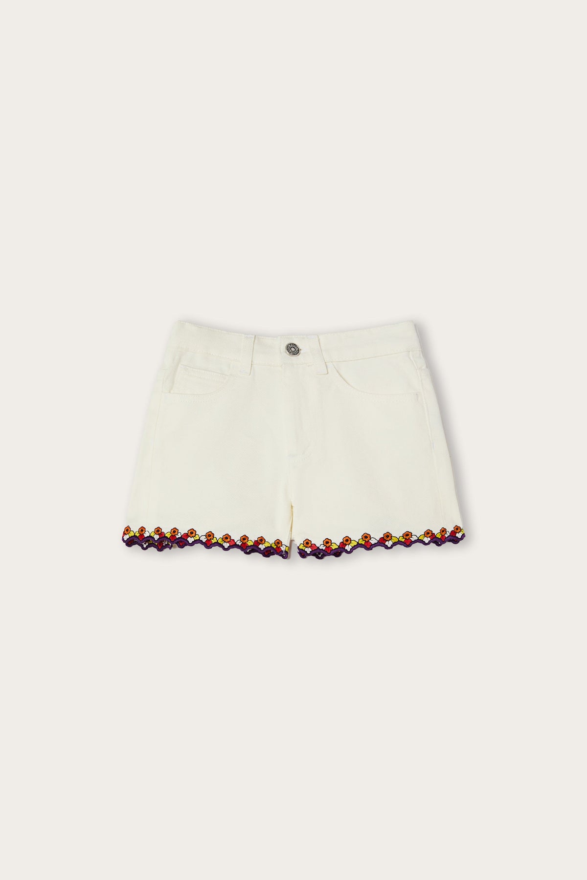 Shorts with Embroidered Edges
  Pucci